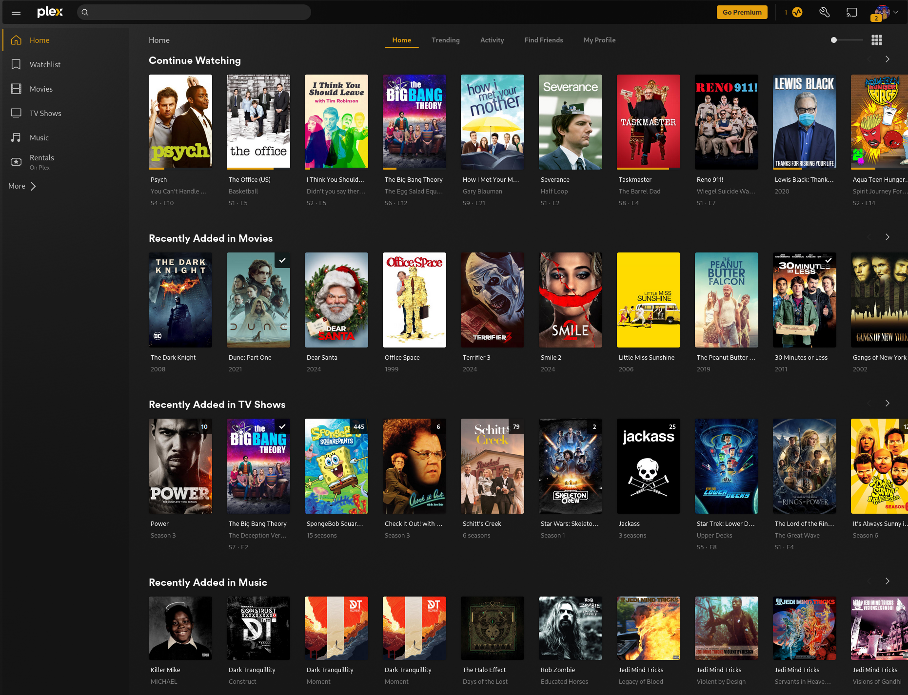 Plex Library